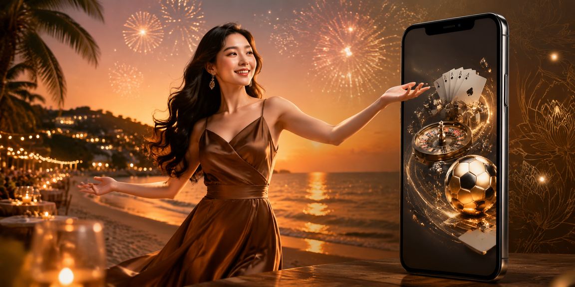 Người dùng Việt Nam trải nghiệm casino trực tuyến trên điện thoại bên ly cà phê tại Phú Quốc